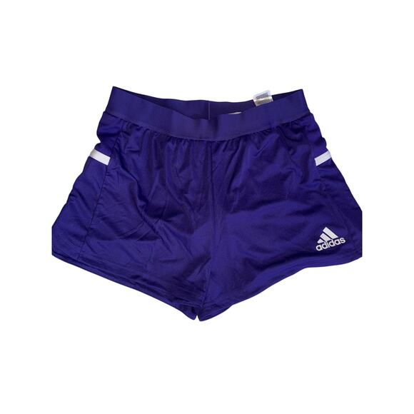 ADIDAS SHORTS - size L LARGE purple - NEW WITH TAGS - Picture 1 of 5